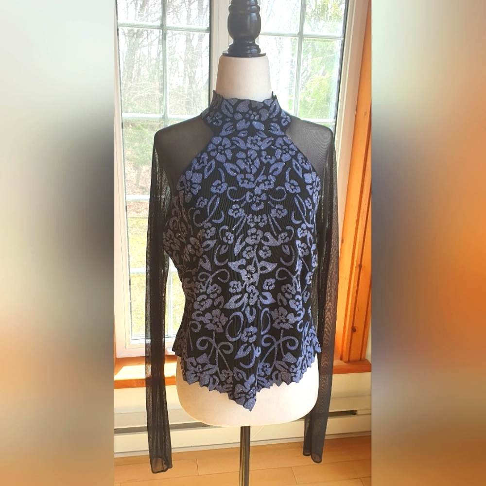 Evening lace top